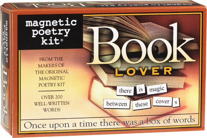 "Book Lover" Magnetic Poetry Kit