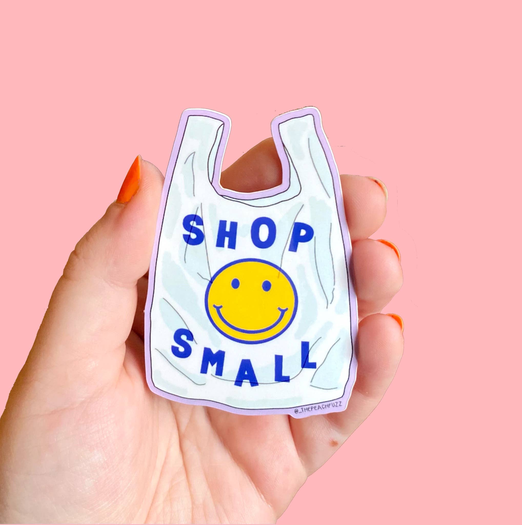 "Shop Small" Sticker