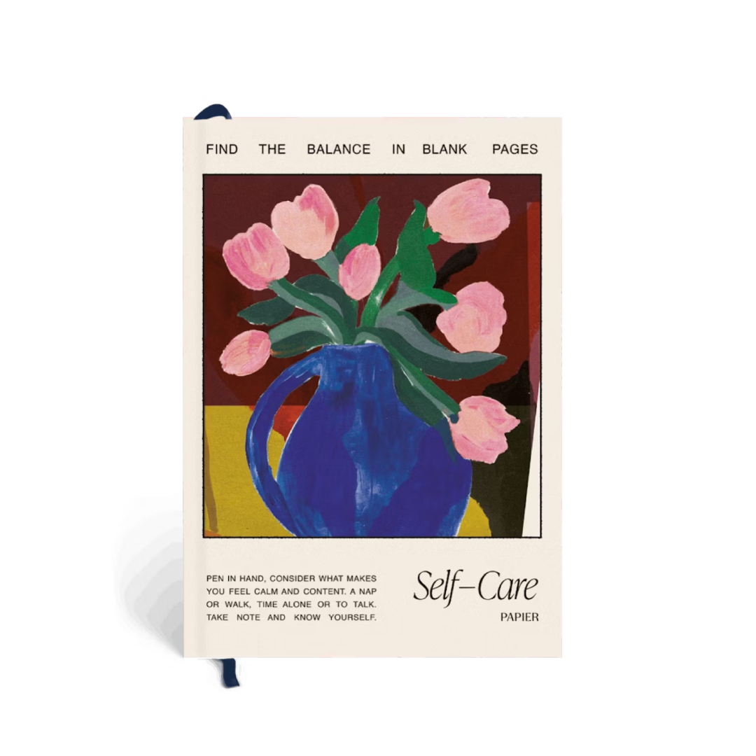 "Tulip Vase" Wellness Journal