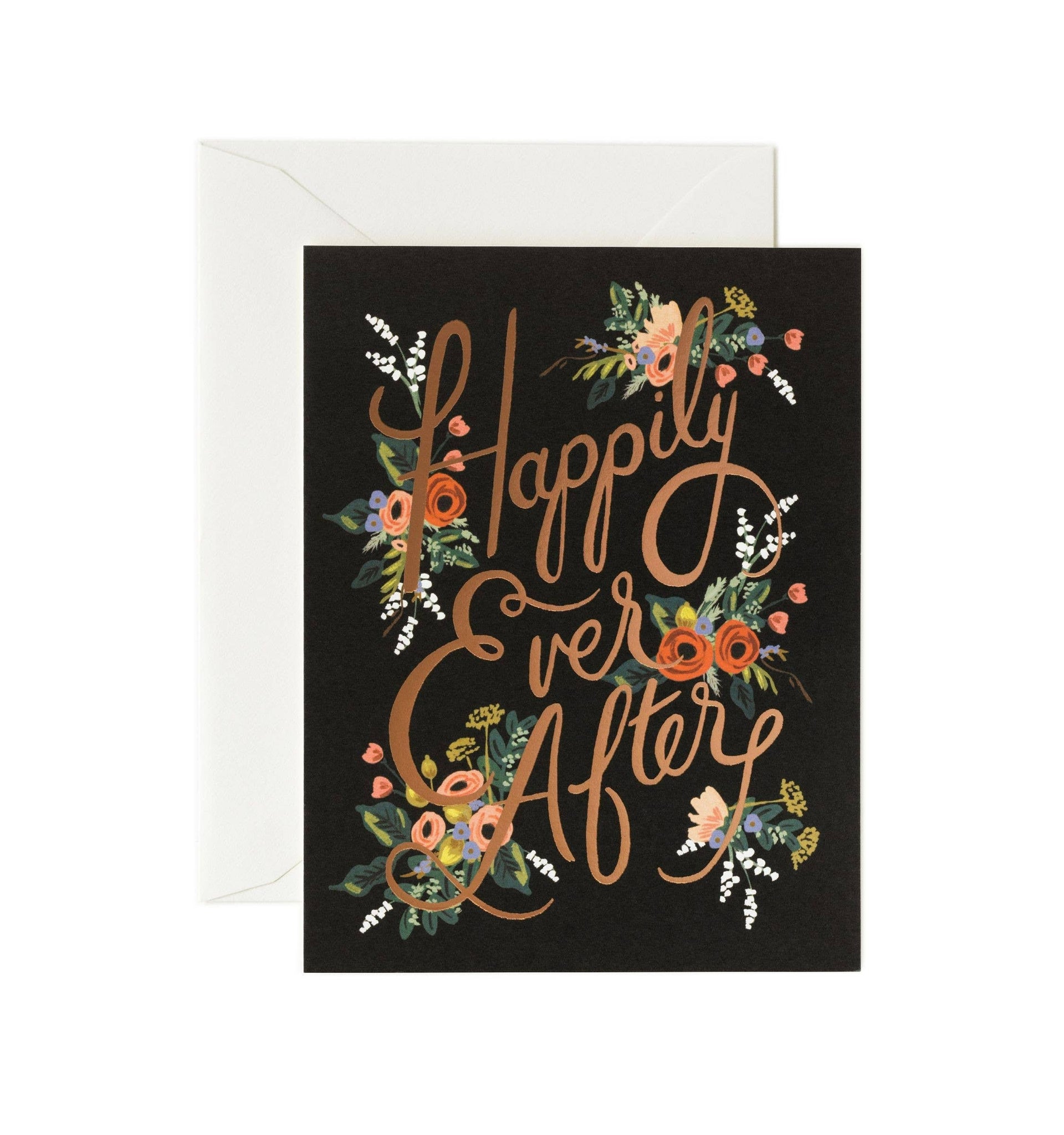 "Eternal Happily Ever After" Foiled Greeting Card
