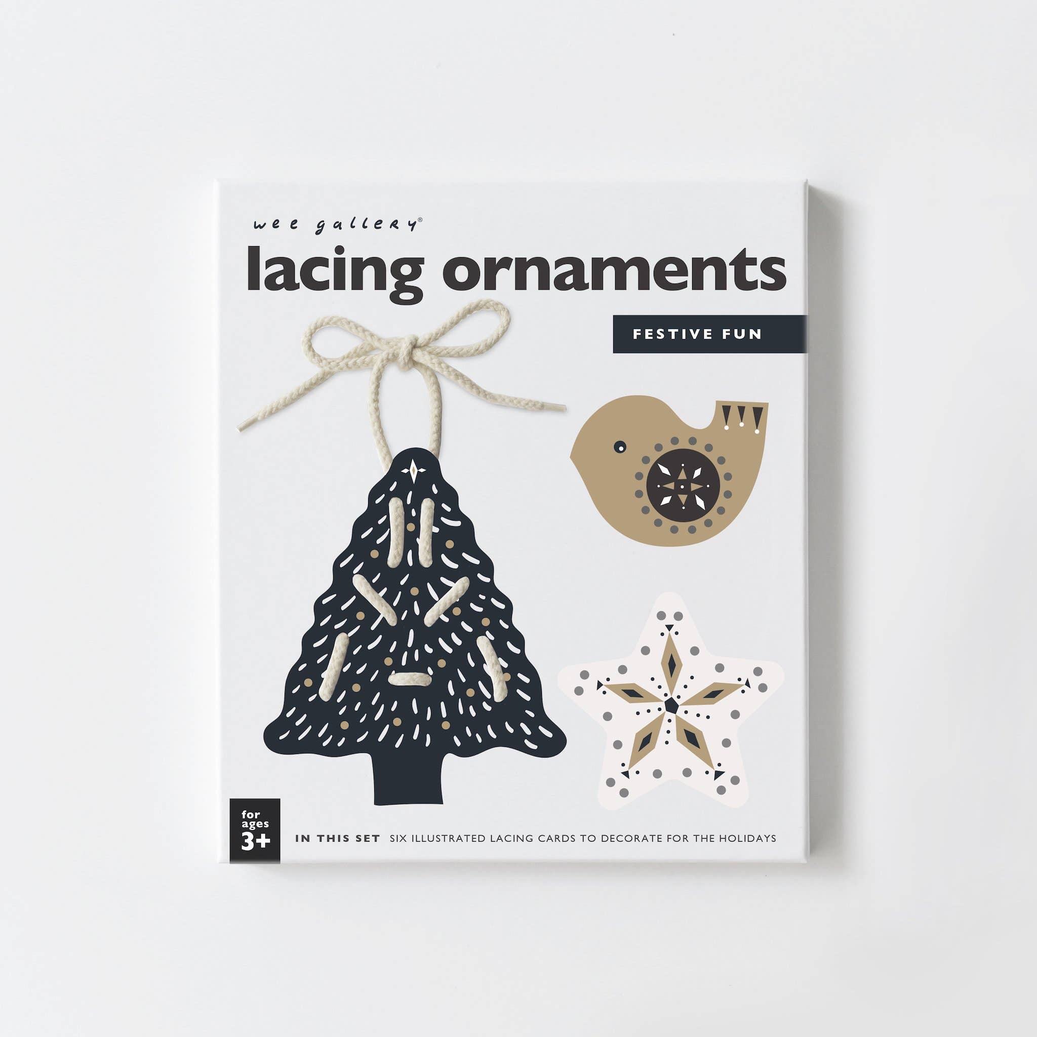 Lacing Ornaments - Festive Fun