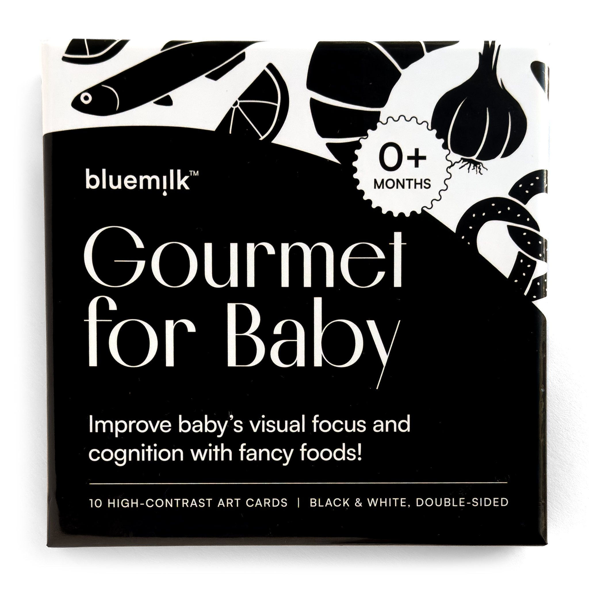 "Gourmet for Baby" High-Contrast Art Cards