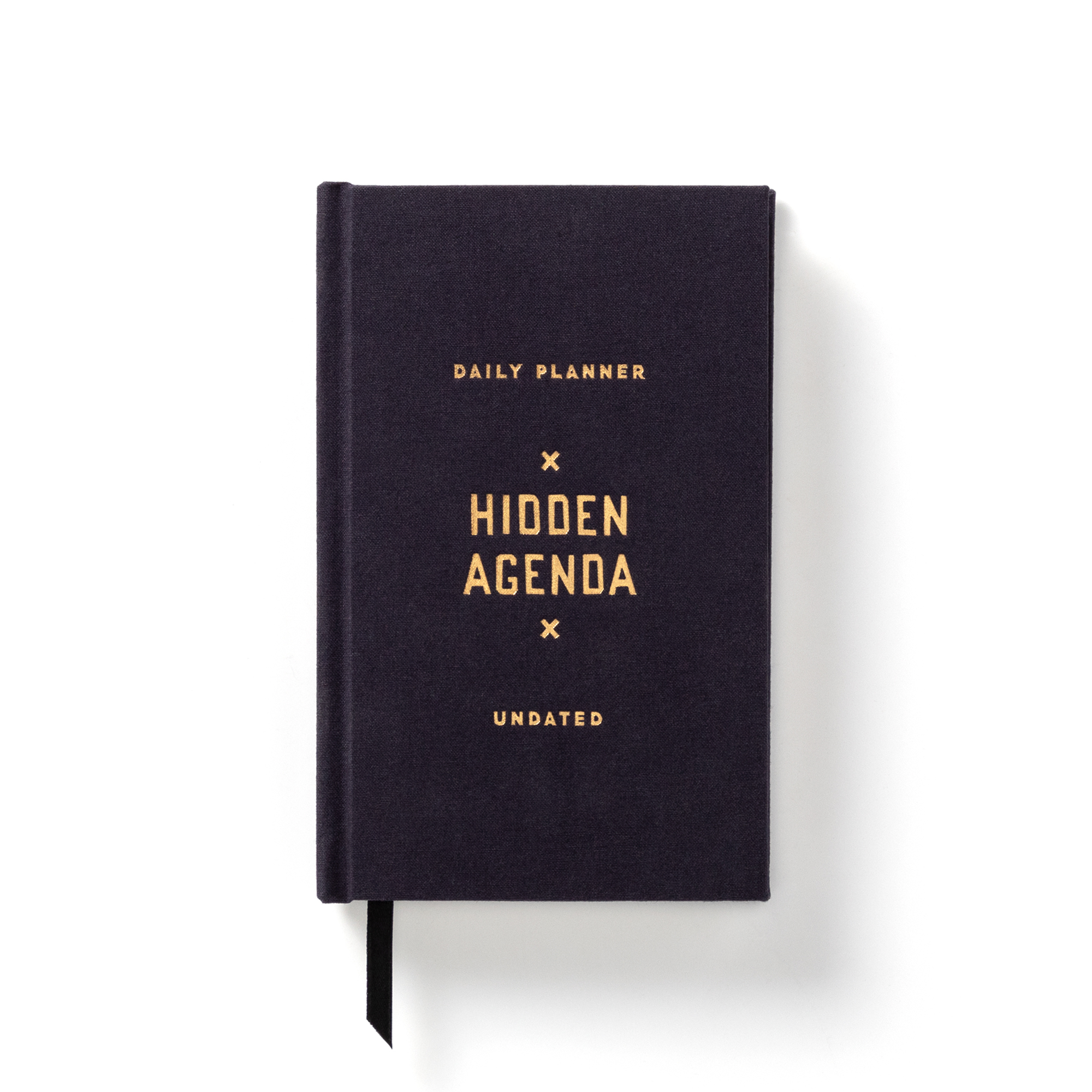 "Hidden Agenda" Undated Mini Planner