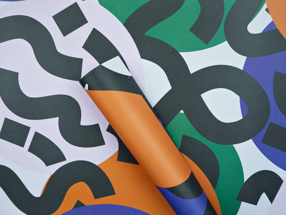 "Melbourne" Flat Gift Wrap