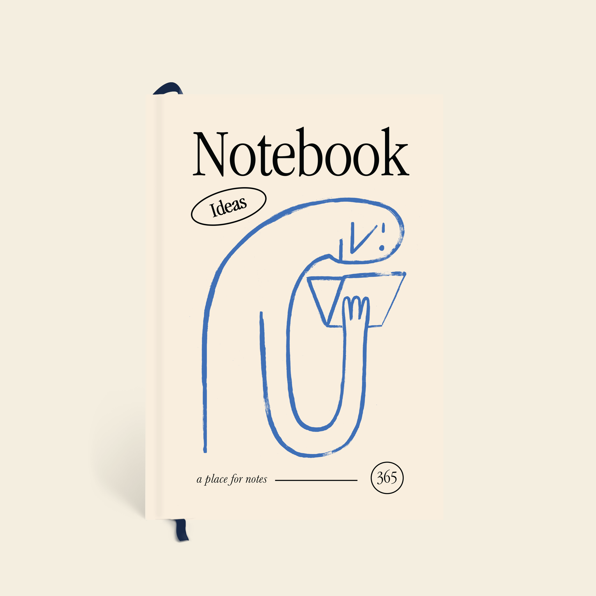 "Nose In A Book" Lined Notebook
