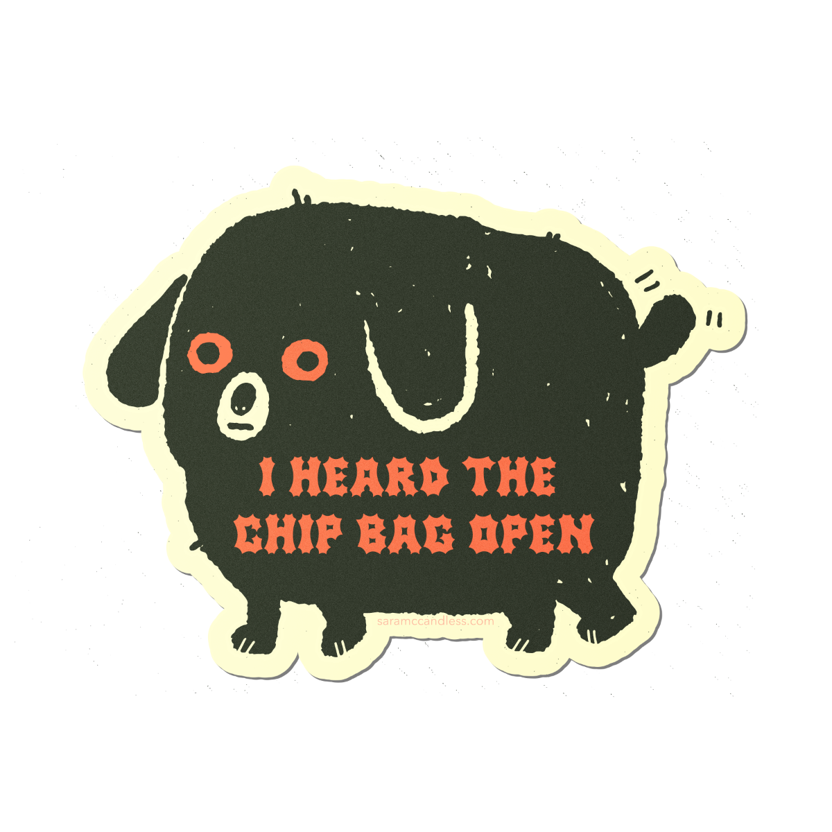"Chip Bag" Sticker