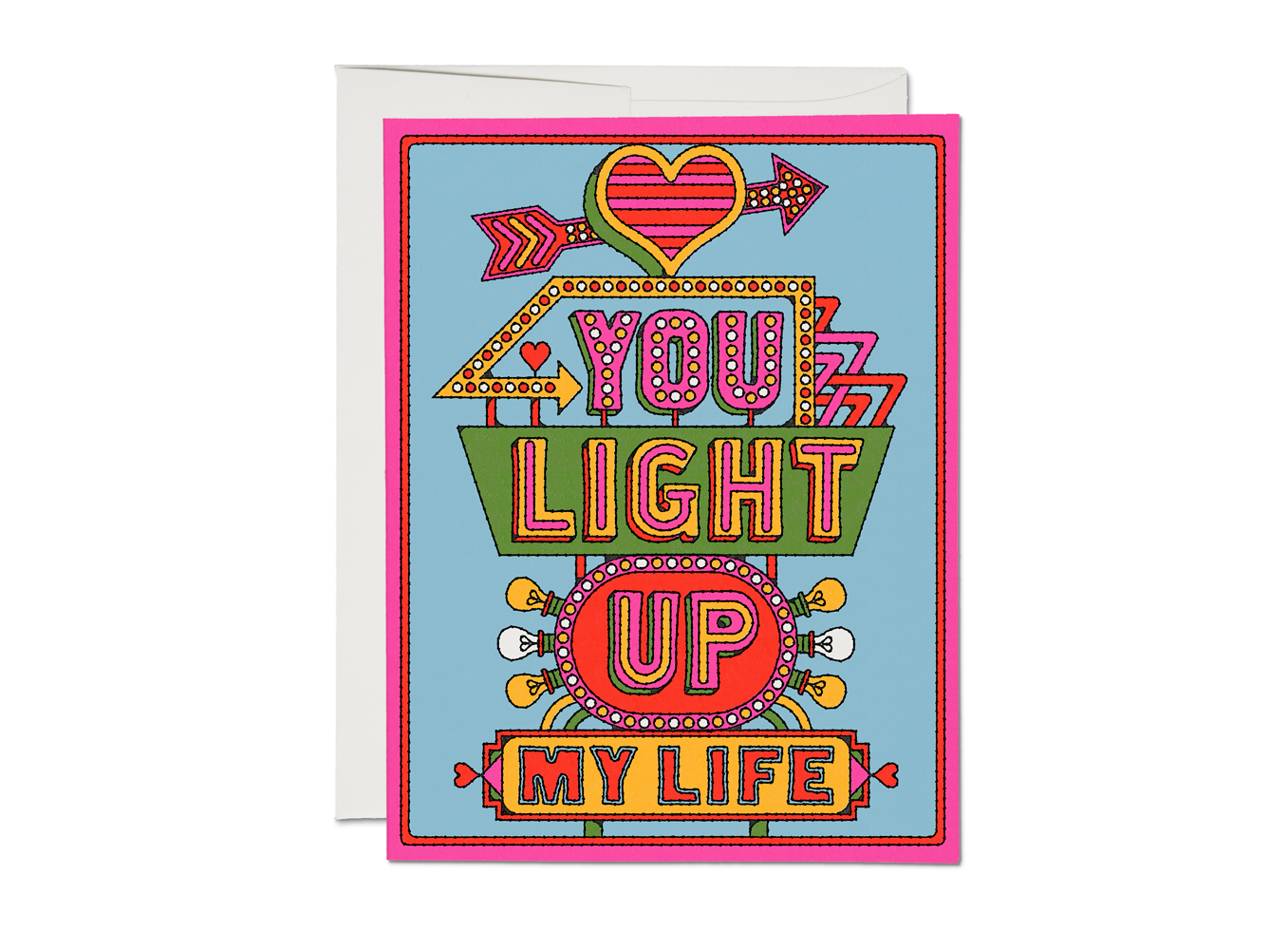 "You Light Up My Life" Greeting Card