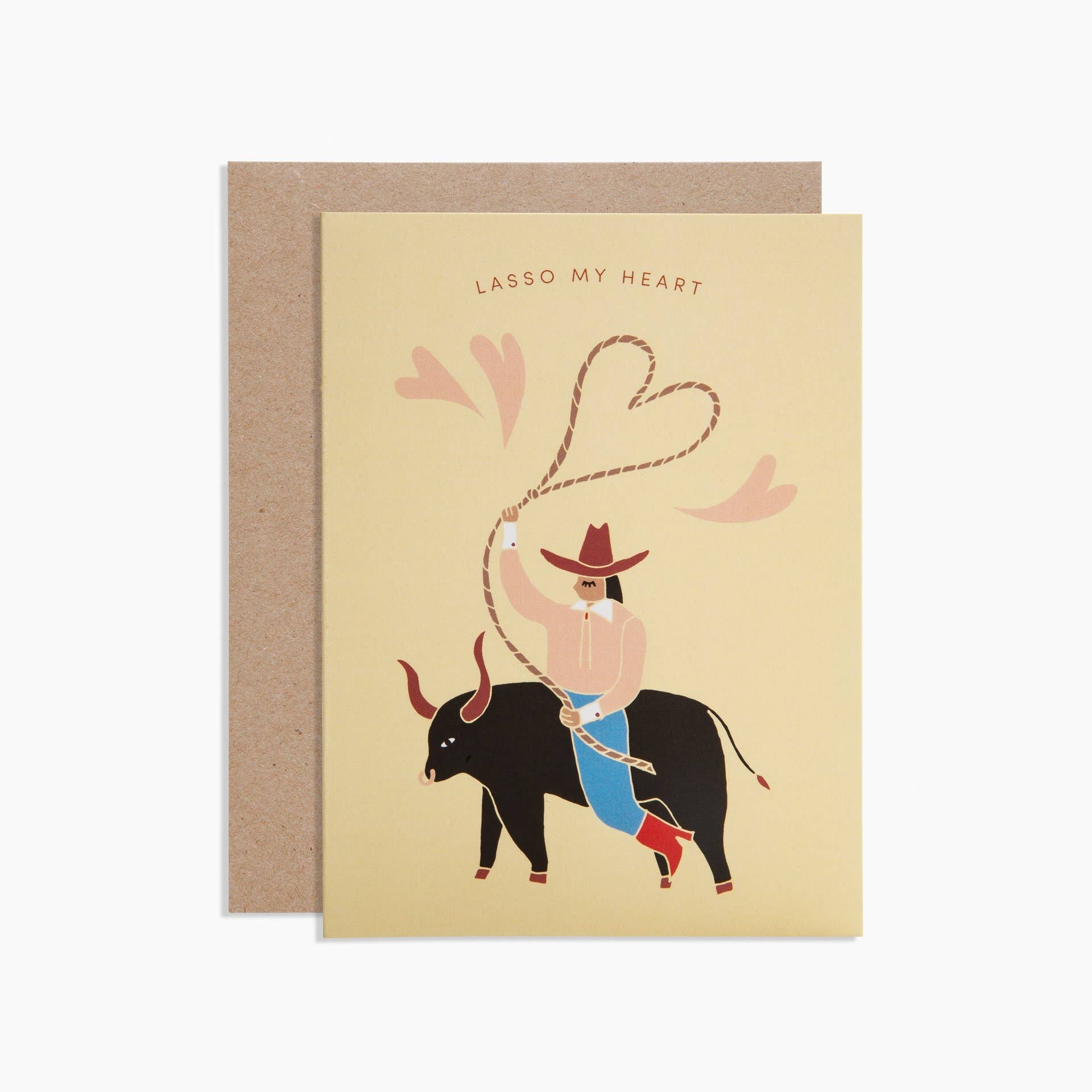 "Lasso My Heart" Card
