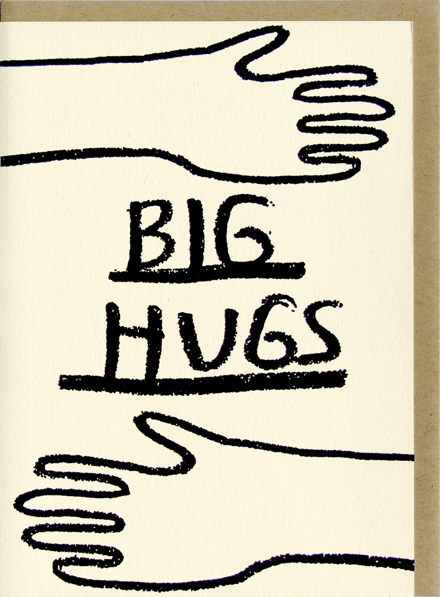 "Big Hugs" Card