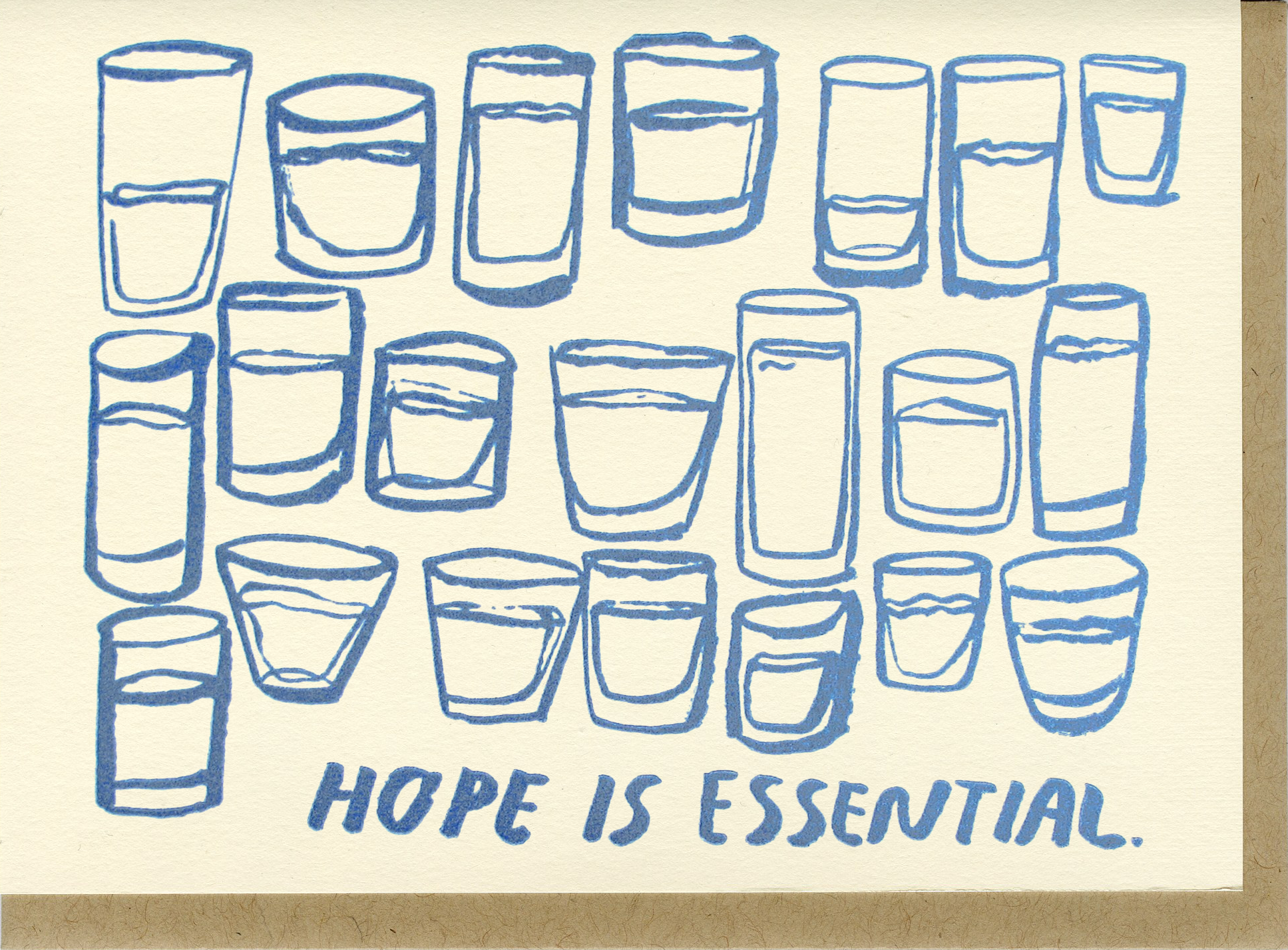 "Hope Is Essential" Card