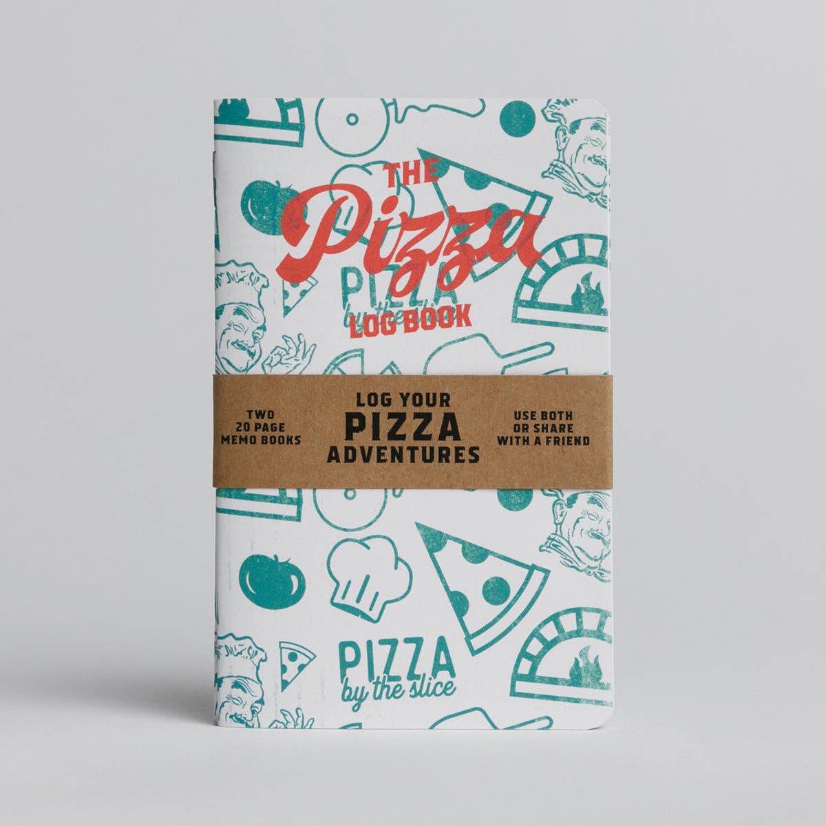 The Pizza Log Book - 2-Pack
