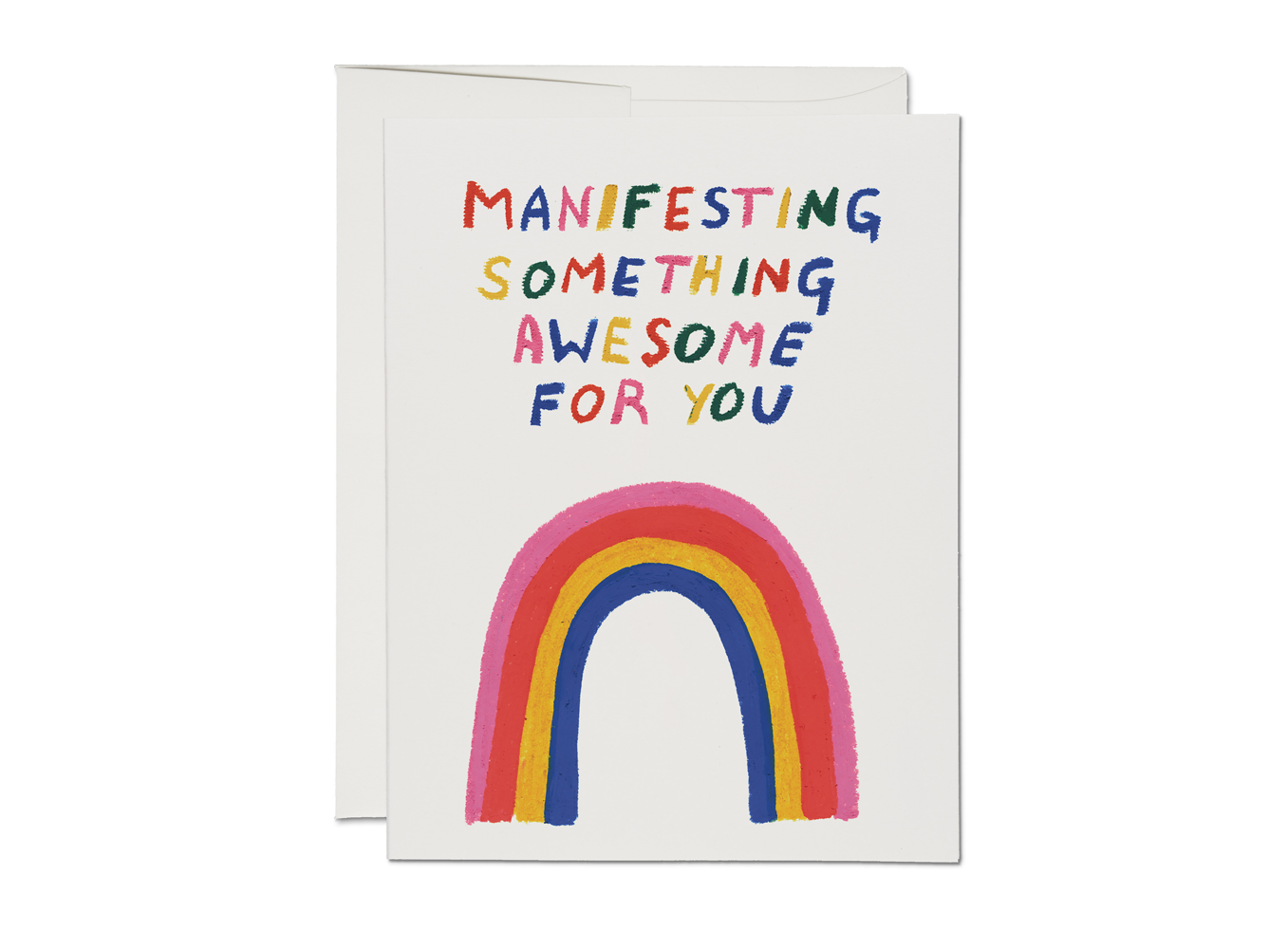 "Manifesting Something Awesome" Greeting Card