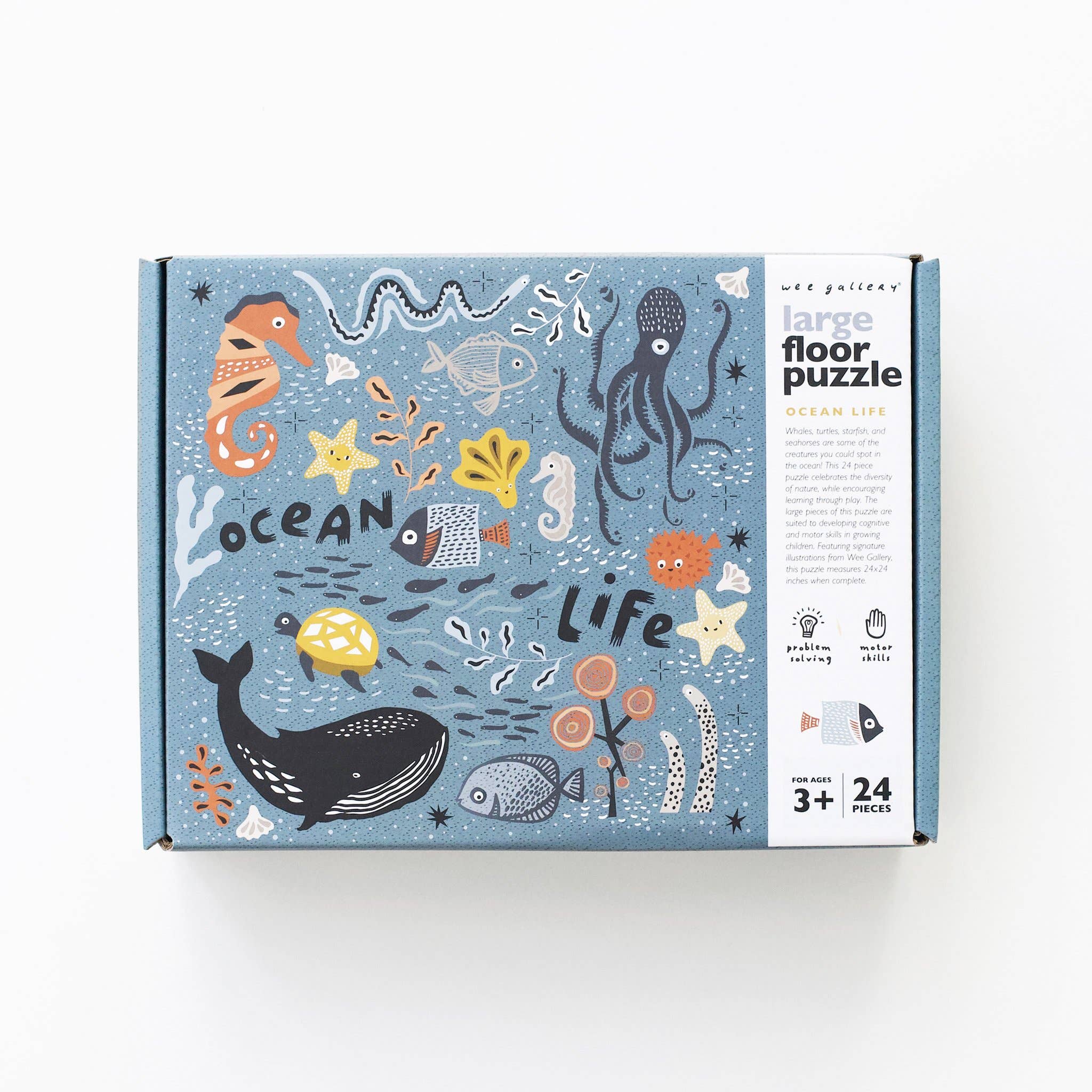 "Ocean Life" Floor Puzzle - 24 Piece
